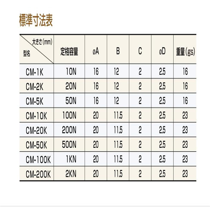 日本AIKOH爱光称重传感器VCV-50K VCV-100K VCV-200K VCV-300K