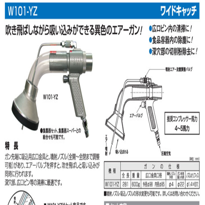 日本大泽OSAWA旋转喷头W101-II-LC / W101-II-TC / W101-II-LH / W101-II-TH