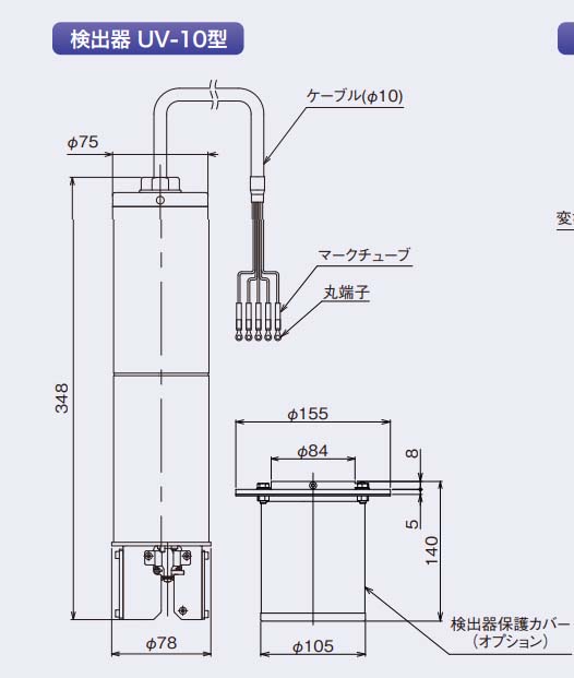 日本川铁jfe-advantech紫外线计（有机污染测量装置） UV-10